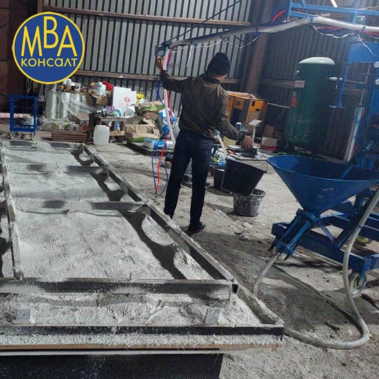 Производство панелей СФБ на китайском эконом-варианте оборудования Производство панелей СФБ на китайском эконом-варианте оборудования