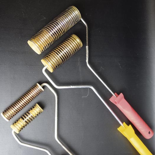 Валики пружинные ПРК23 прикаточные для уплотнения стеклофибробетона Валики пружинные ПРК23 прикаточные для уплотнения стеклофибробетона