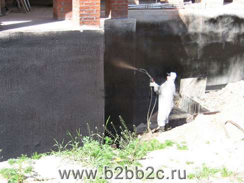 Гидроизоляция фундамента в посёлке Гринфилд Московской области