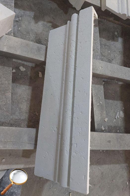 Искусственный травертин из СФБ не отличить от рыхлой структуры натурального камня Искусственный травертин из СФБ не отличить от рыхлой структуры натурального камня