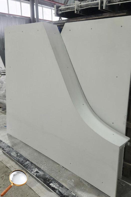 Декоративная деталь из стеклофибробетона для облицовки фасада