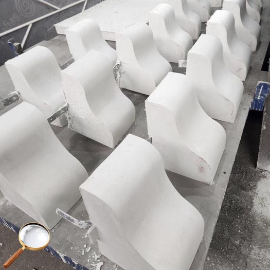 Стильные опоры из стеклофибробетона под подоконники готовы к отгрузке