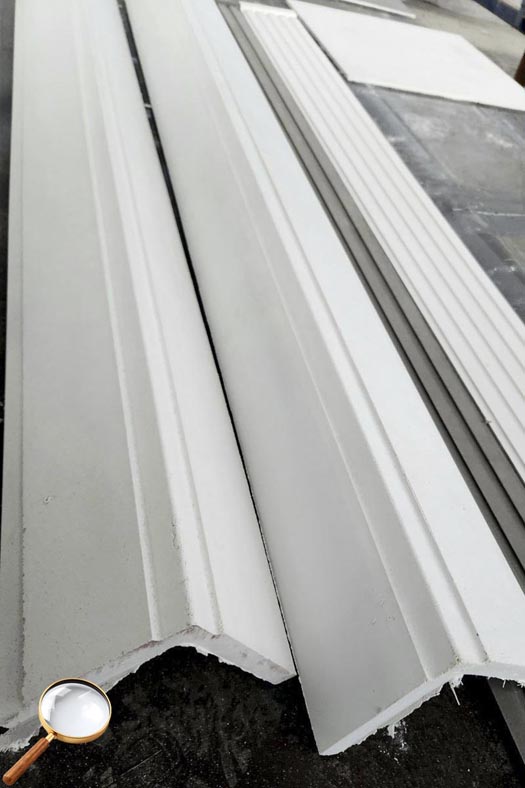 Архитектурный декор из стеклофибробетона для обрамления окон и дверей