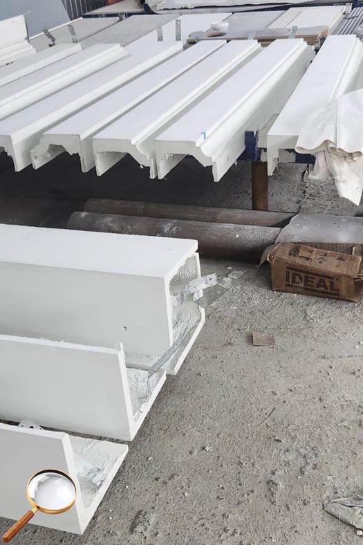 Декор из СФБ для отделки и архитектурной выразительности фасадов