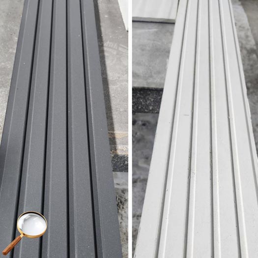 Террасная доска из стеклофибробетона для внешней отделки Террасная доска из стеклофибробетона для внешней отделки