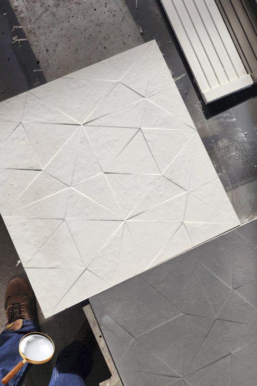 Тонкие декоративные плитки из СФБ 600х600мм для облицовки